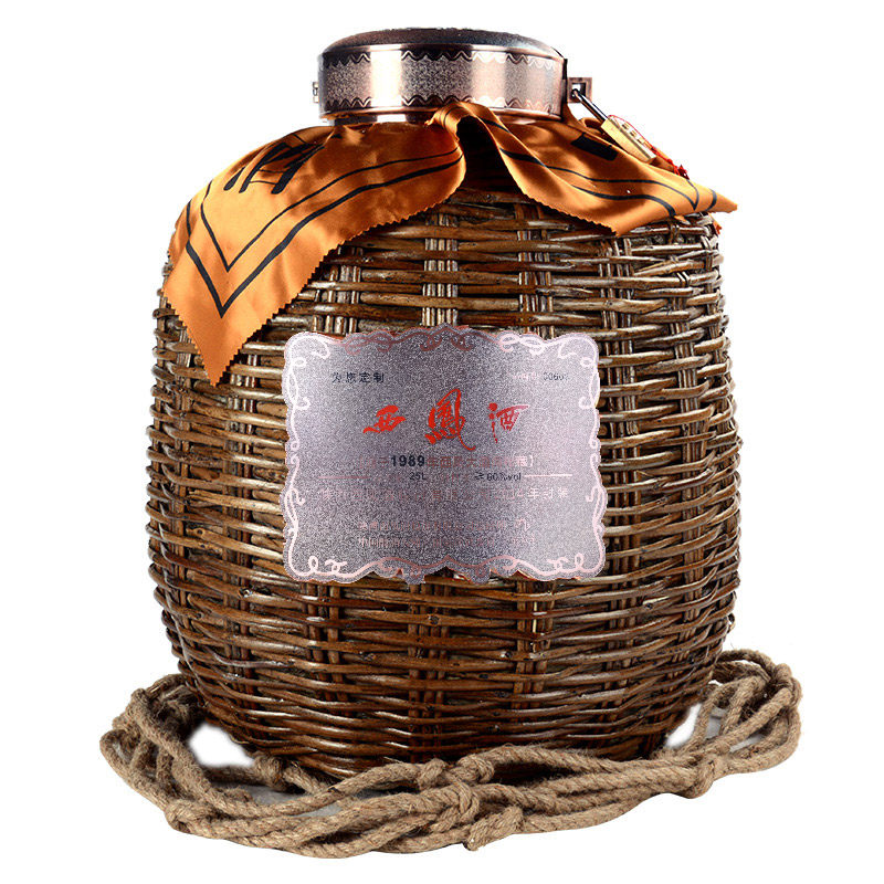 【歌德】93.1989年 60度 西凤酒原浆大酒海(2014年灌装)25l 1坛