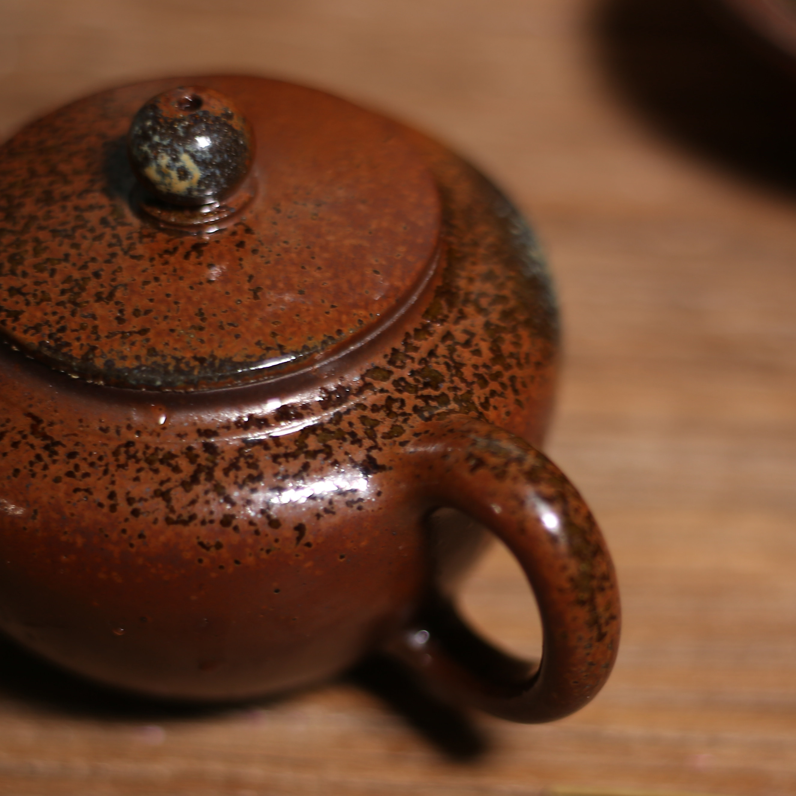 【即刻拍】紫泥柴烧汉韵紫砂壶【实力派陶手】正清人文出品 孤品