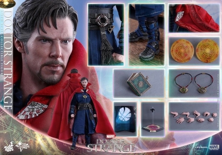 hottoys奇异博士1.0全配无损无牛皮顺丰到付