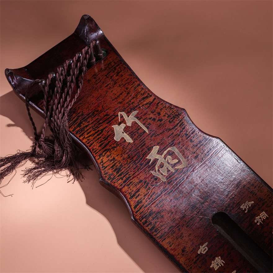 手工髹漆灵机式古琴(附琴套)b429