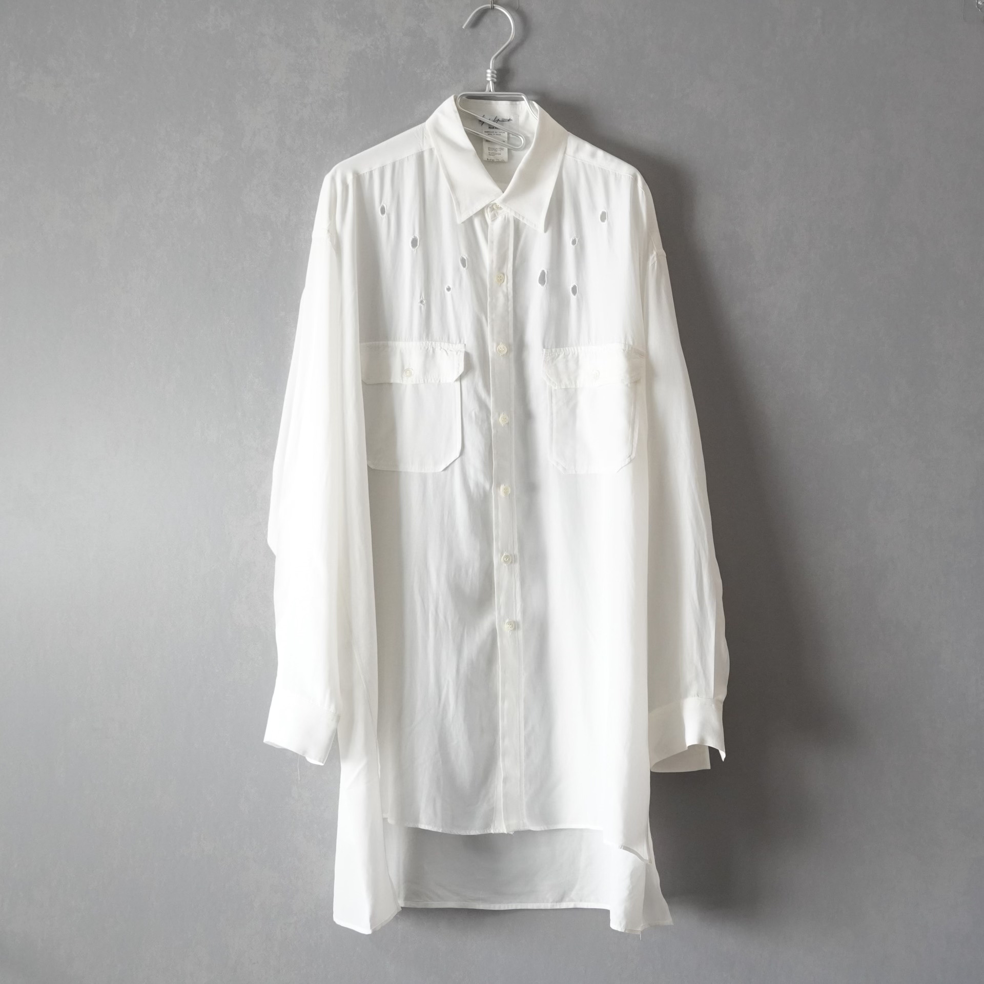 Yohji Yamamoto 1992SS Bullet Hole Shirt
