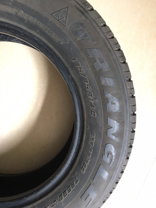 175/75r14正品三角轮胎面包车小货车二手轮胎