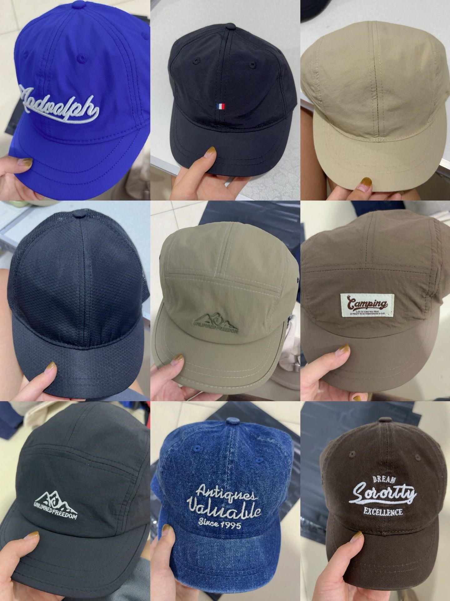 现在8元一顶 15两顶 两顶起包邮帽子345