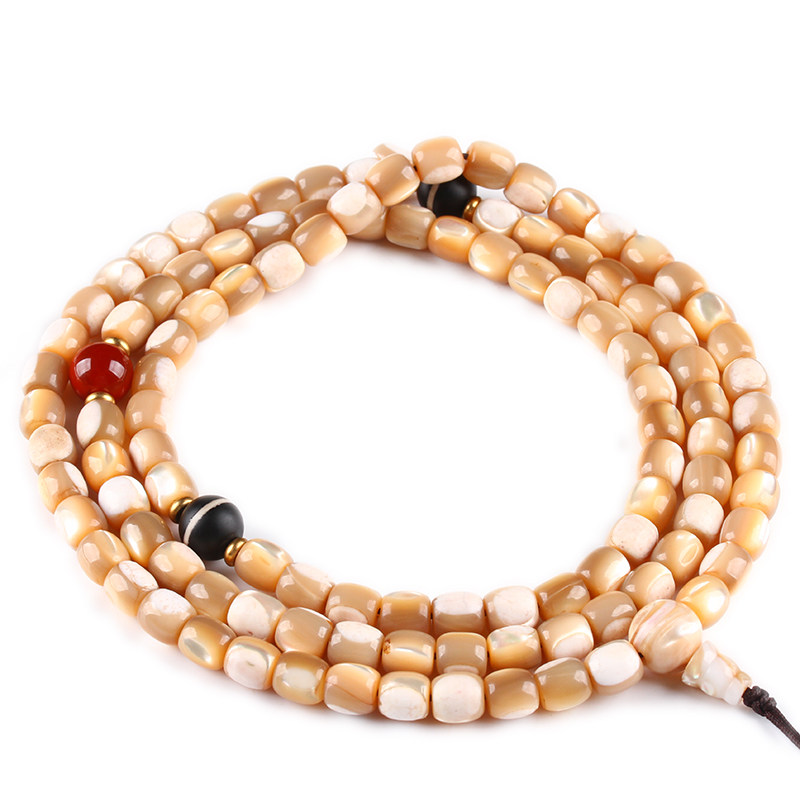 文玩收藏 炫美老鱼骨 温润 念珠佛珠手串手链阿里拍卖 f146