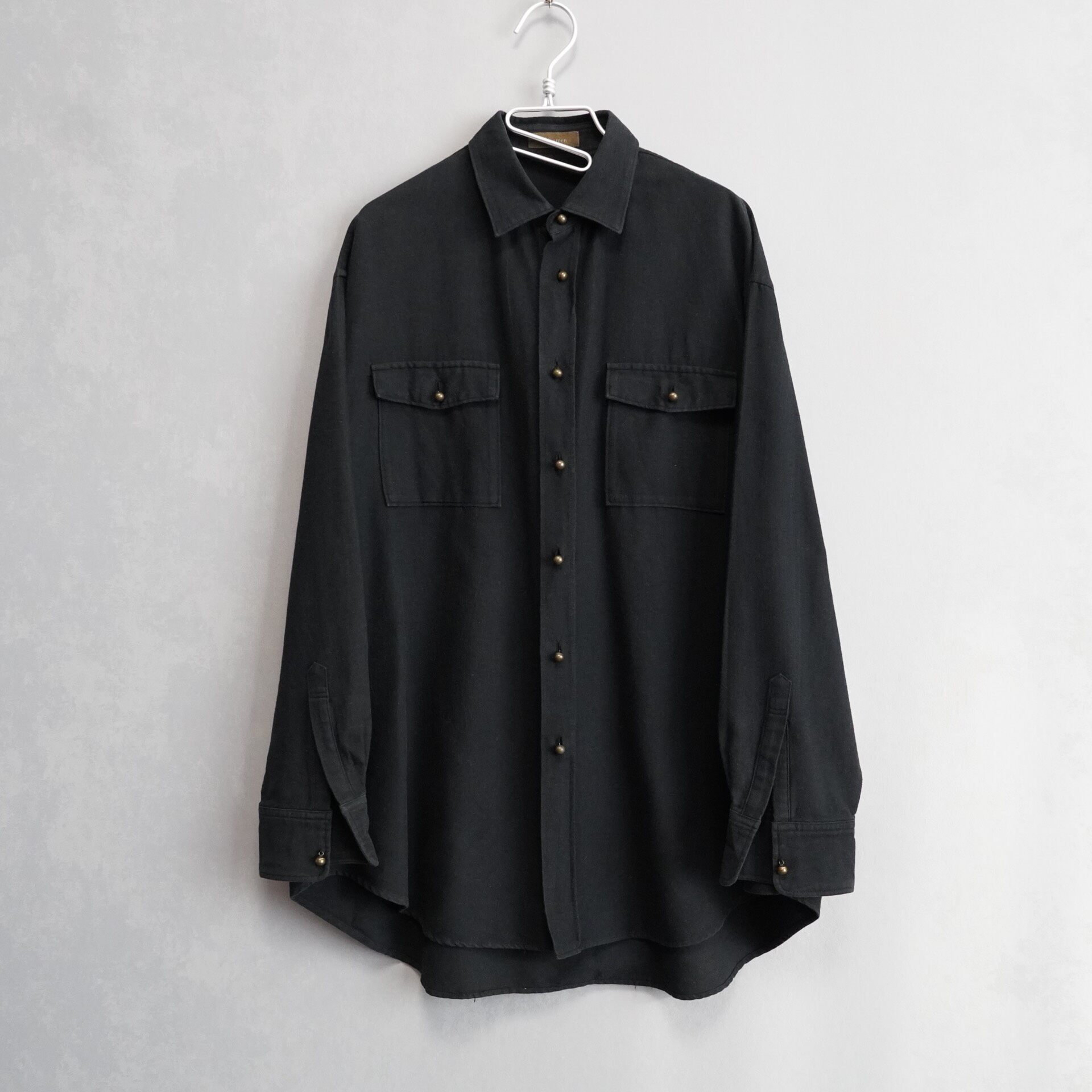 Yohji Yamamoto Y's Men Black Shirt — front