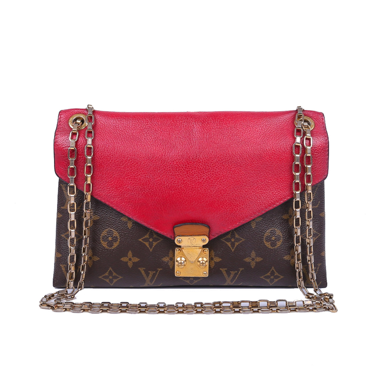 [8.0新]路易威登lv女士pallas chain斜挎包dyb1912002