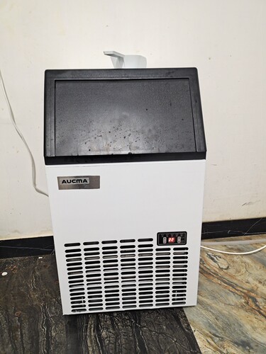 澳柯玛制冰机商用奶茶店大型制作机90~110kg公斤方形造冰机全自动