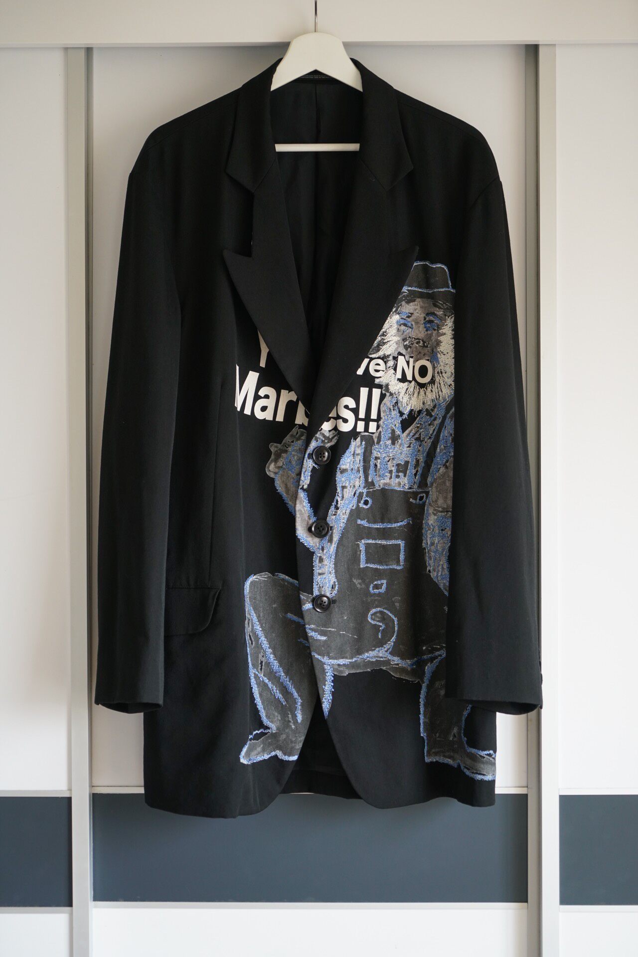 Yohji Yamamoto 17AW Worker Embroidery Suit