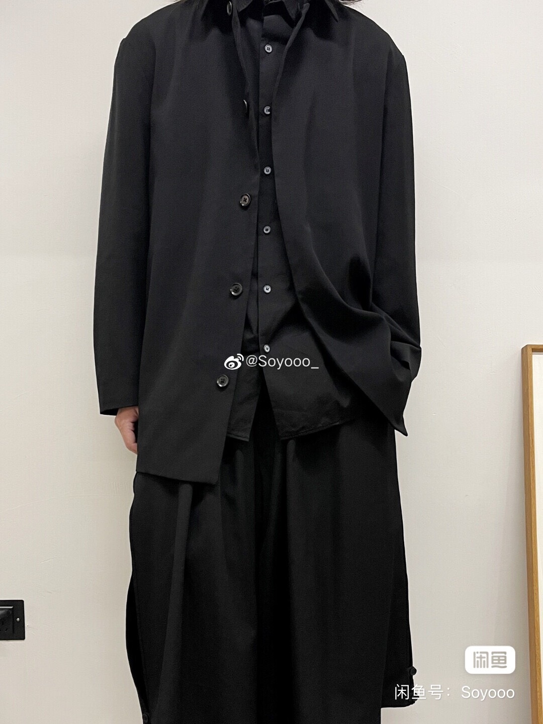 Yohji Yamamoto 2004AW Dragon Jacket — label