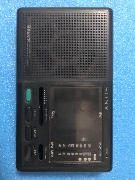 索尼收音机，出索尼icf-sw15收音机外壳，成色一般，外壳