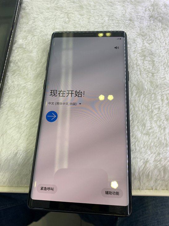 国行三星note98 512g成色看图，一处掉漆，一处