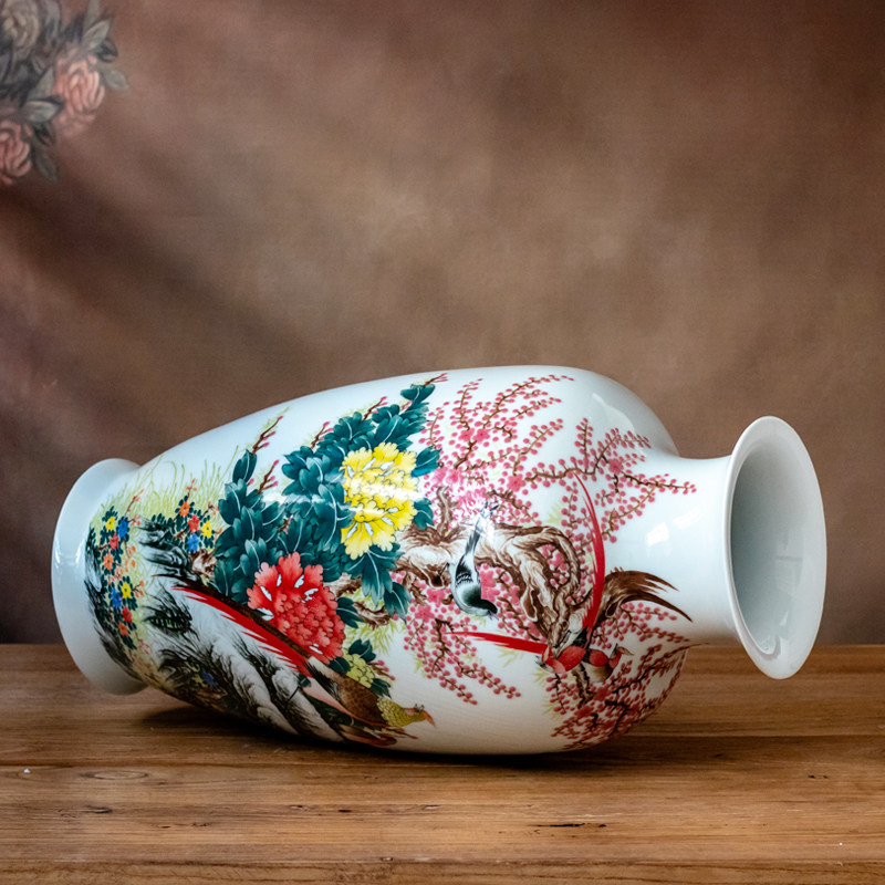 【重器孤品】系60-70年代旧藏 纯手绘洪江大球泥藏品 花瓶摆件