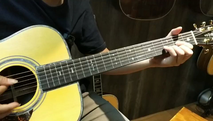 巴西玫瑰木全单吉他。40寸OM型巴玫高端全单原声款加百列G