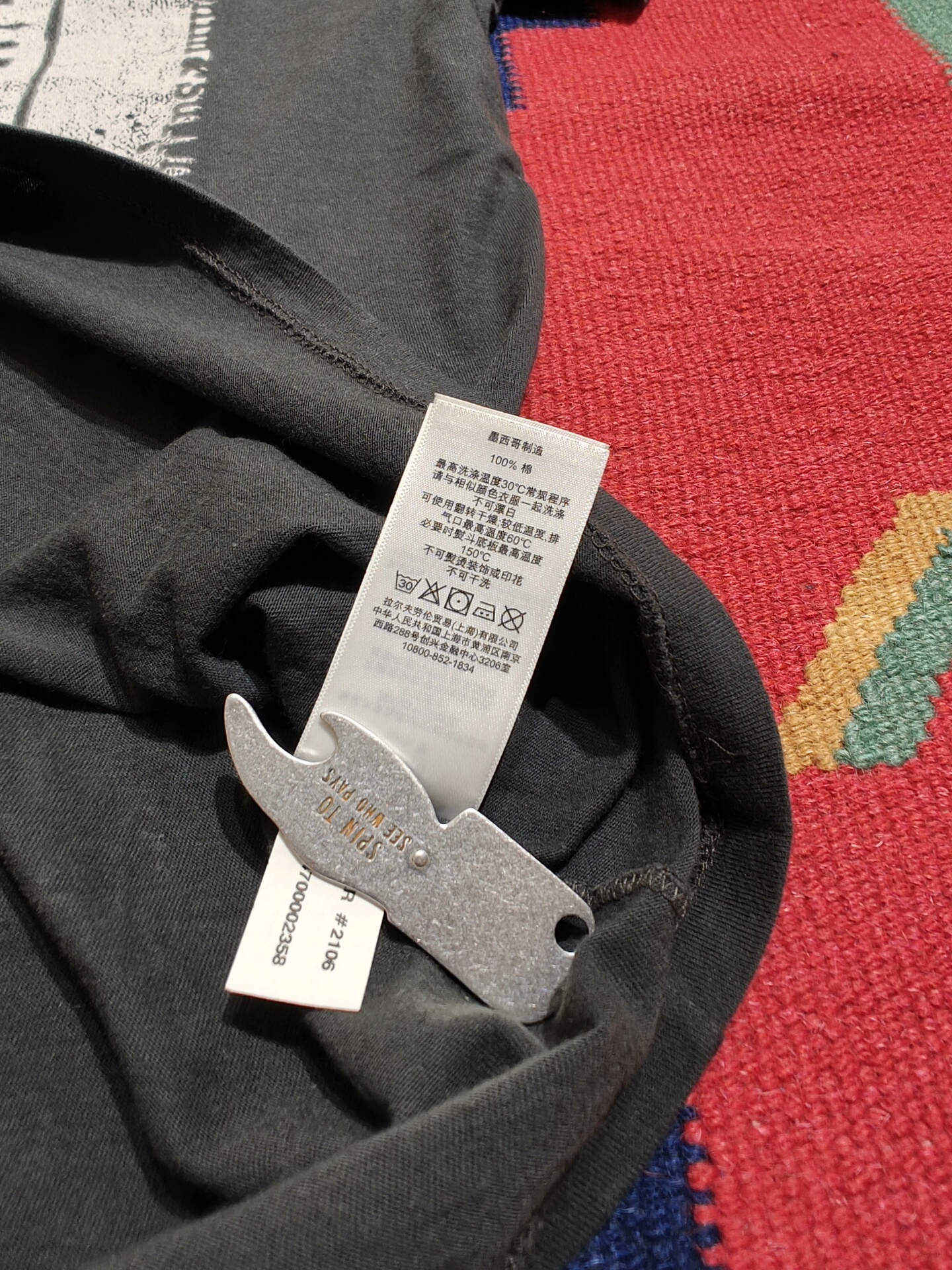 RL DS Ralph Lauren Indian Warrior T-shirt — back