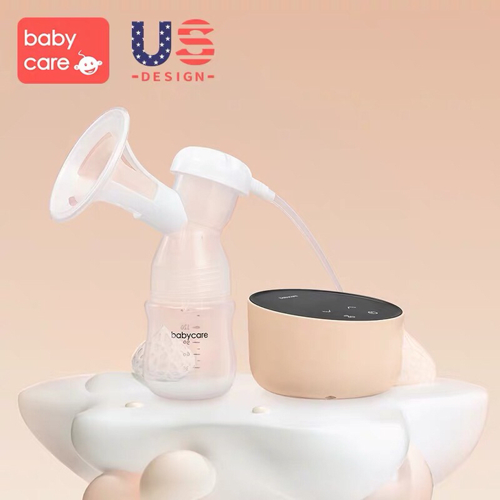 babycare电动吸奶器产后电动按摩挤奶器吸力大无痛集奶器