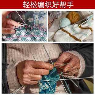 不锈钢毛衣针家用打毛线衣服棒针织编工具全套装钢针织围巾的直针