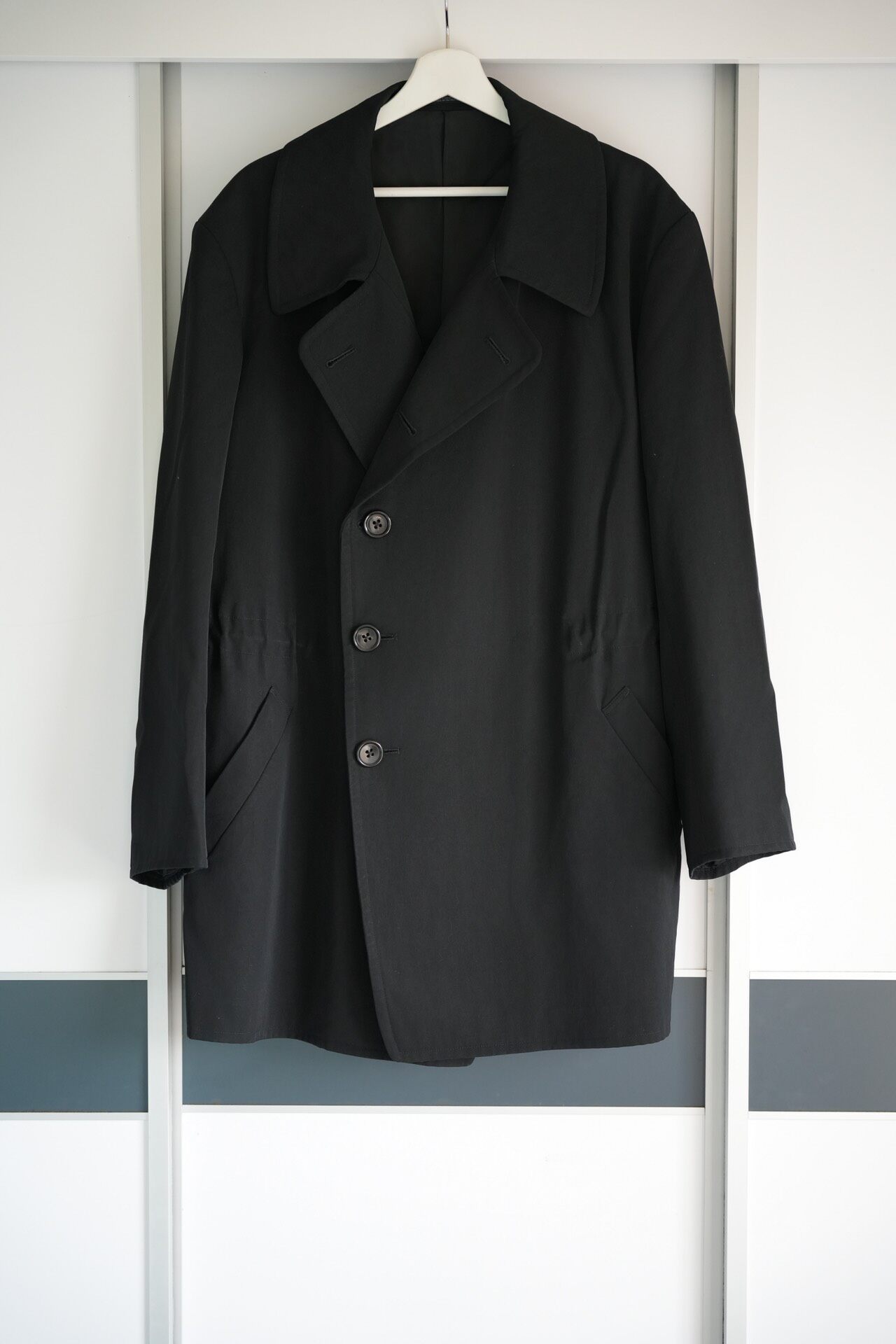 Yohji Yamamoto 92AW Diagonal Button Jacket