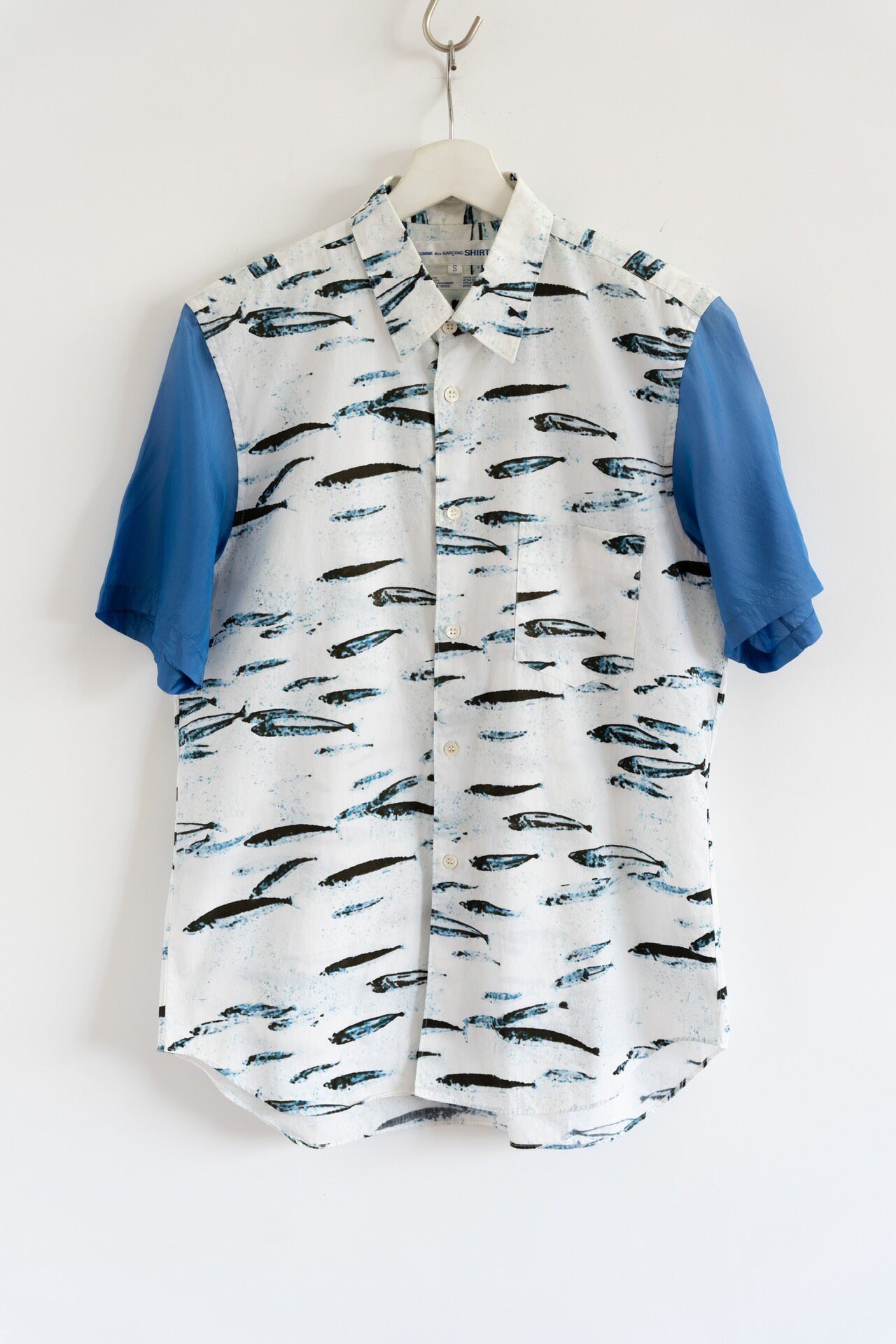 Comme des Garcons 90s Fish Short-Sleeve Shirt
