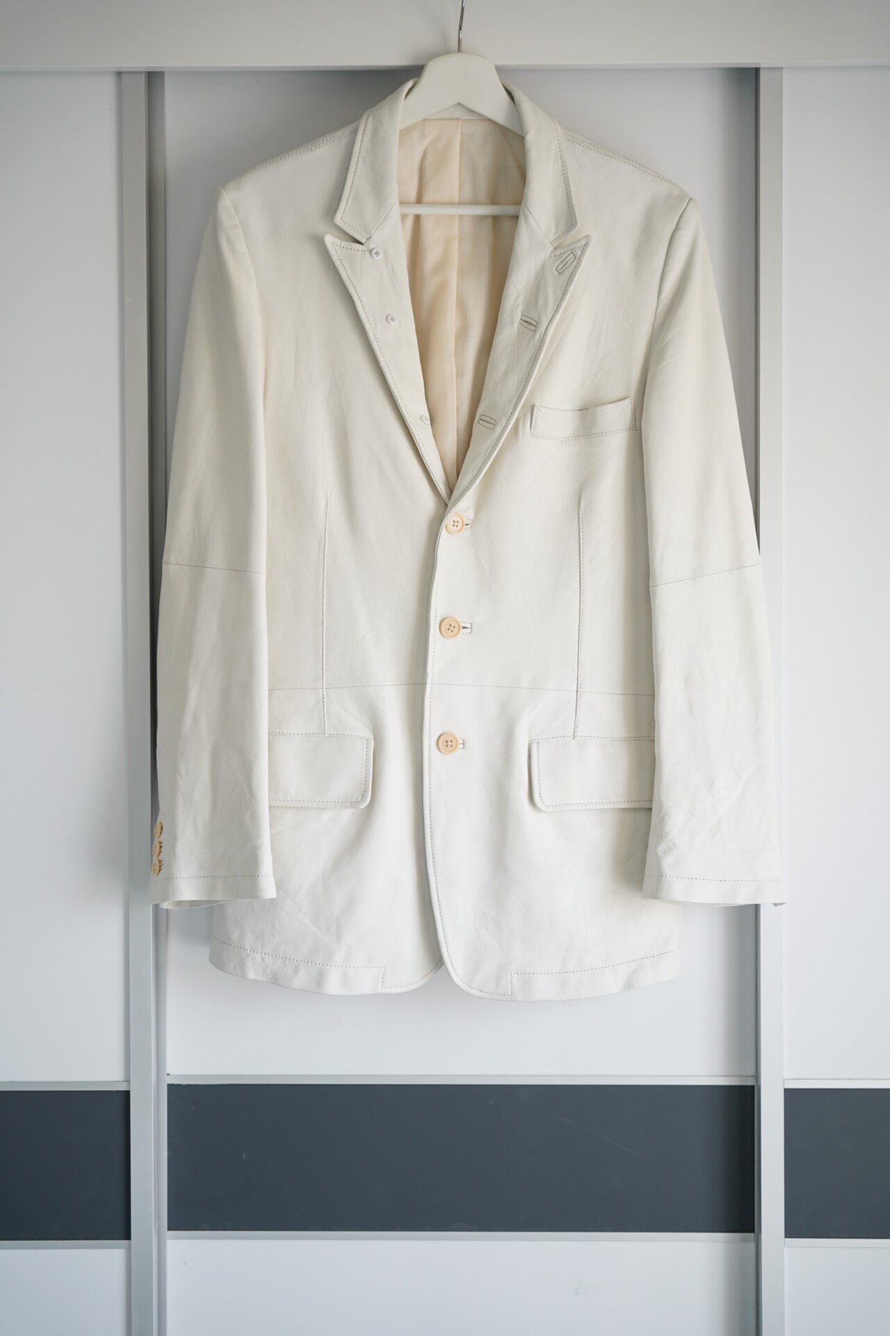 Yohji Yamamoto 2010 SS Sheepskin Blazer