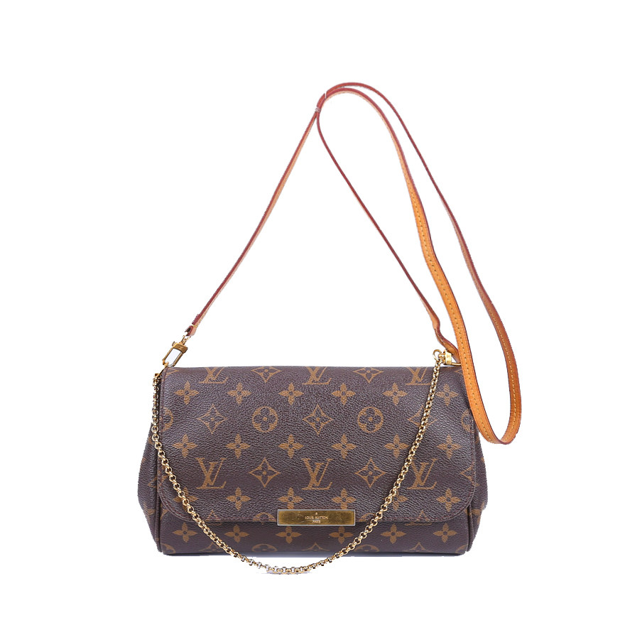 [8.5新]易威登lv女士老花中号favorite单肩斜挎包