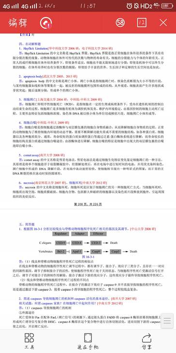 细胞生物学(第4版总结笔记/课后题/名校真题共230页pdf