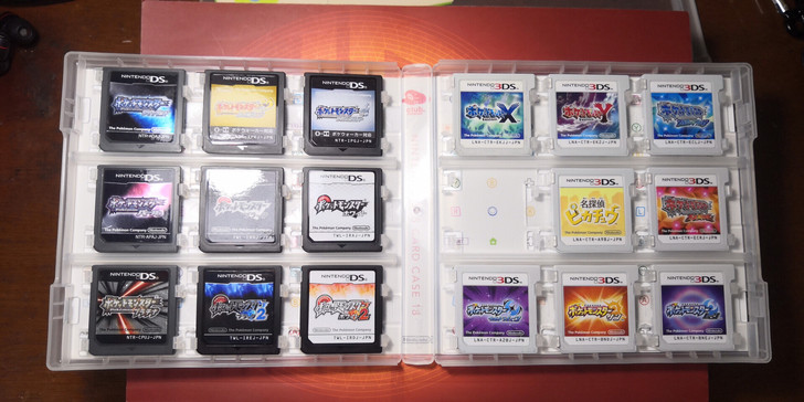 任天堂俱乐部3DS卡带盒18枚装