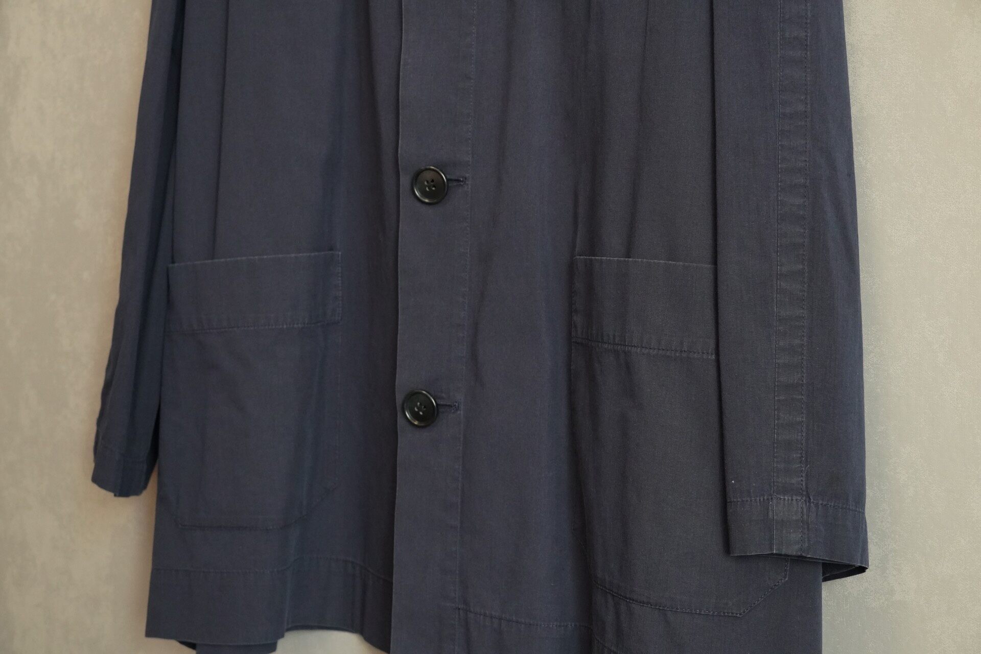Yohji Yamamoto 80SS Indigo Worker Jacket — back