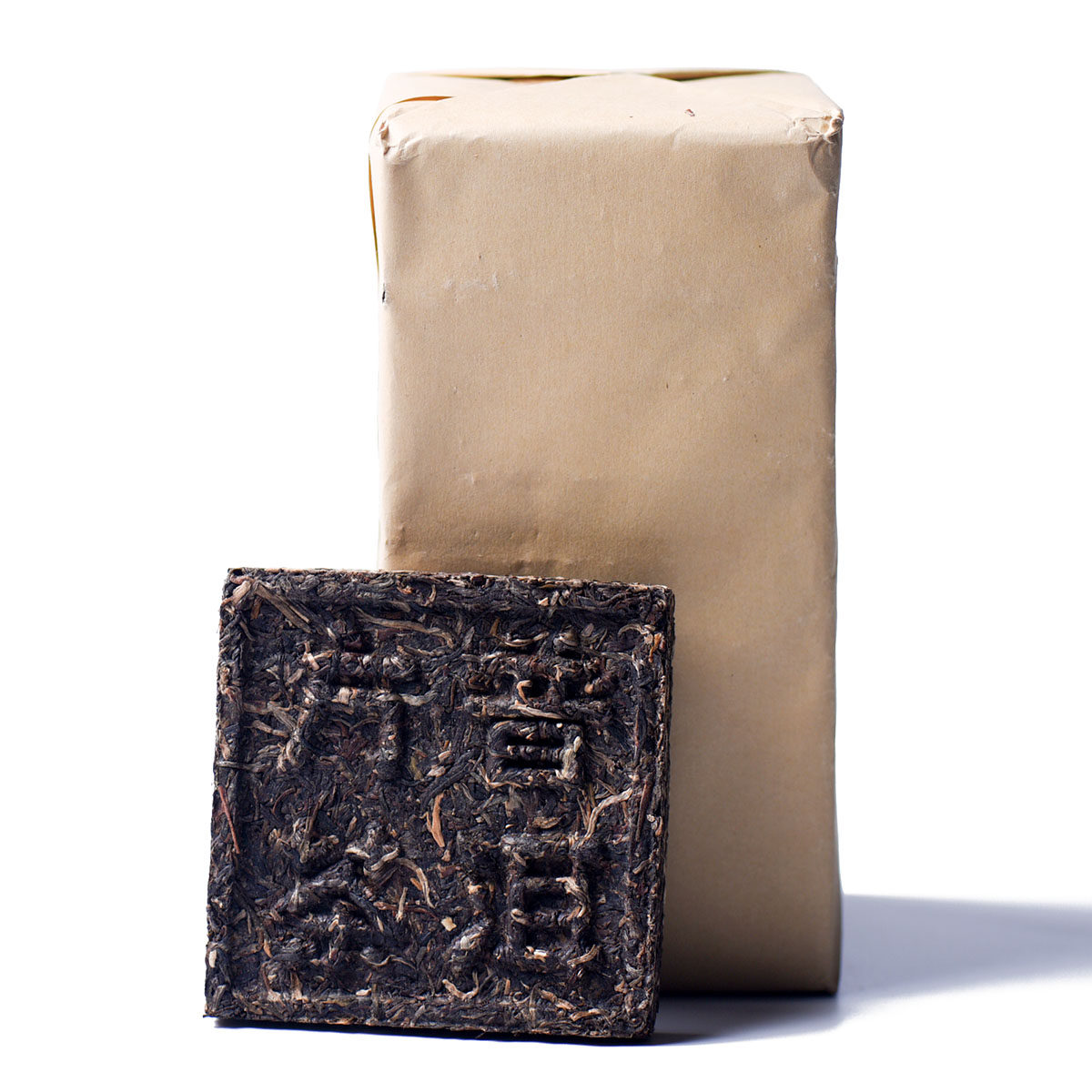 免保 无保留价 4片 2009年小方砖普洱茶生茶100g/片