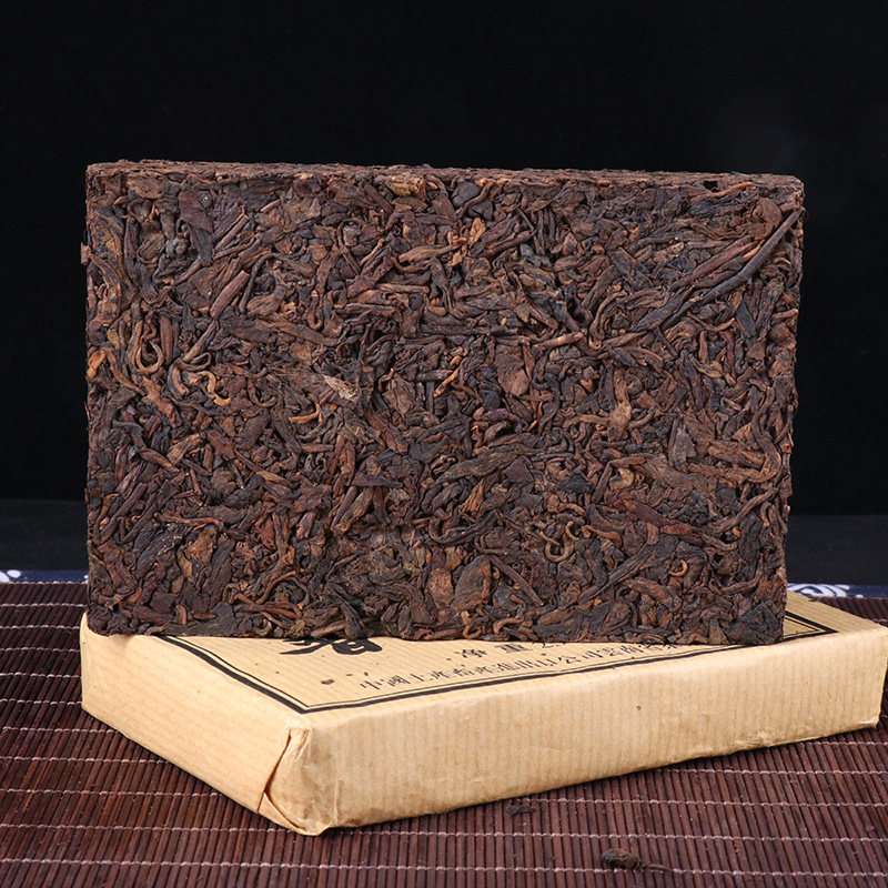 【20片】1999年7581普洱老熟砖 昆明干仓 普洱茶砖 老熟茶 砖茶