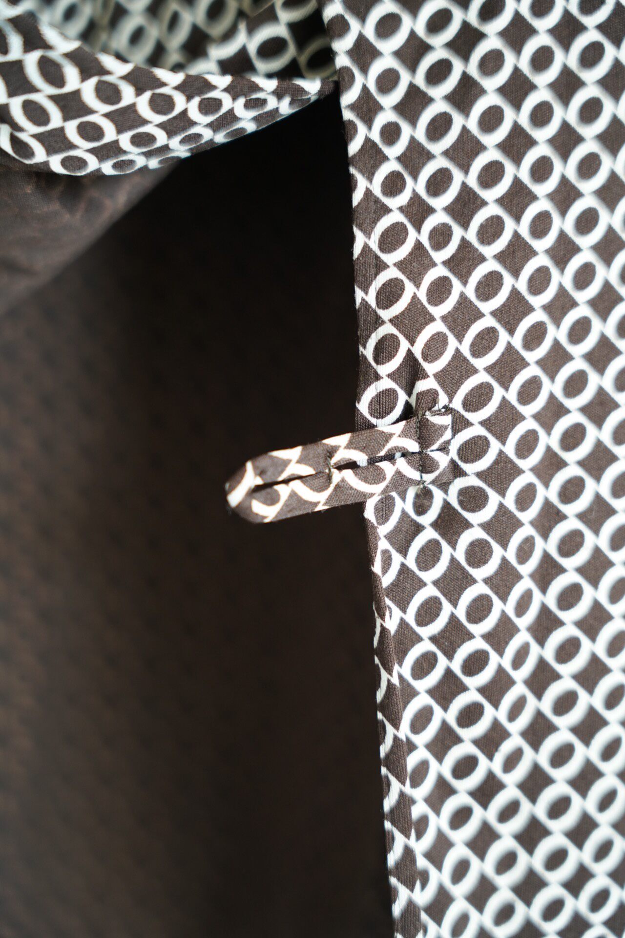 Yohji Yamamoto 10AW Circle Print Shirt — back