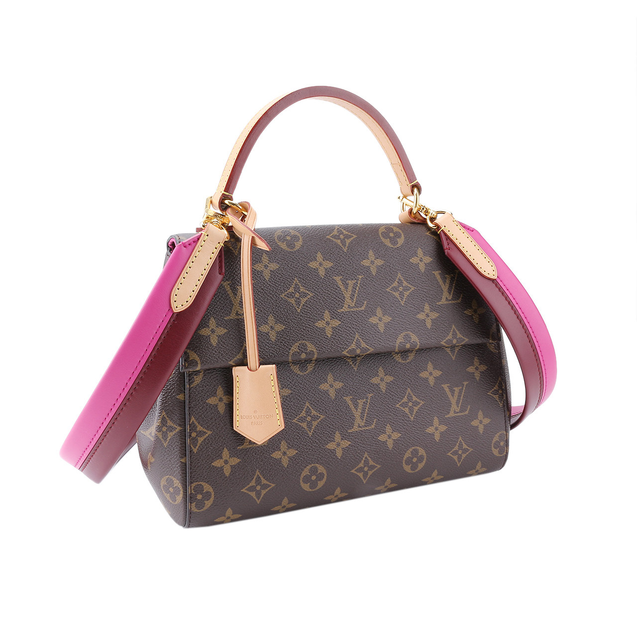 [9.5新]路易威登lv老花cluny bb m42738女士手提单肩包a2317