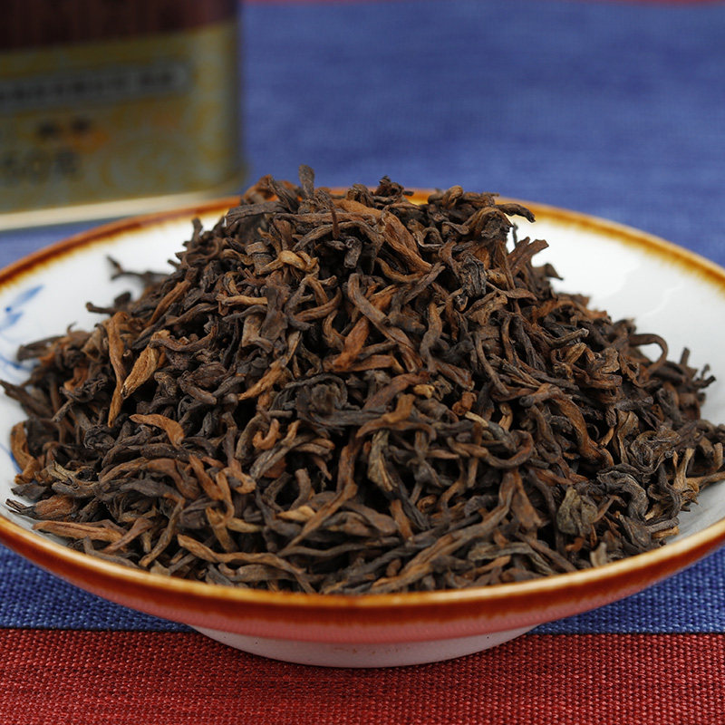 【5罐/1250g】七彩云南庆沣祥 罐装珍藏陈香金芽 普洱茶熟茶
