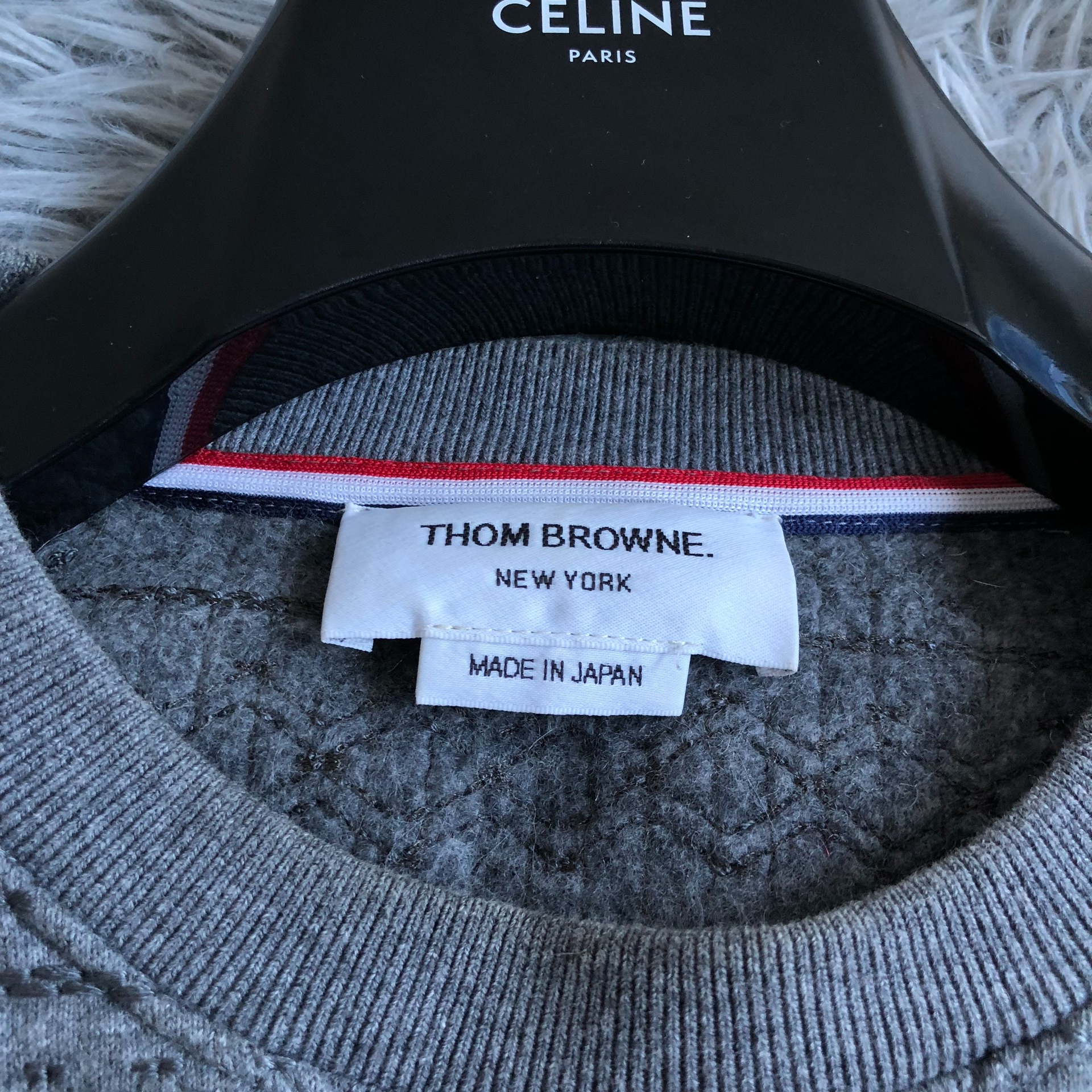 Thom Browne Dog Knit Sweatshirt — back