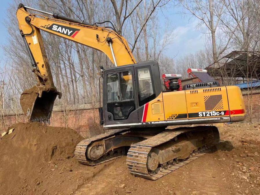 挖掘机三一215网络拍卖公告