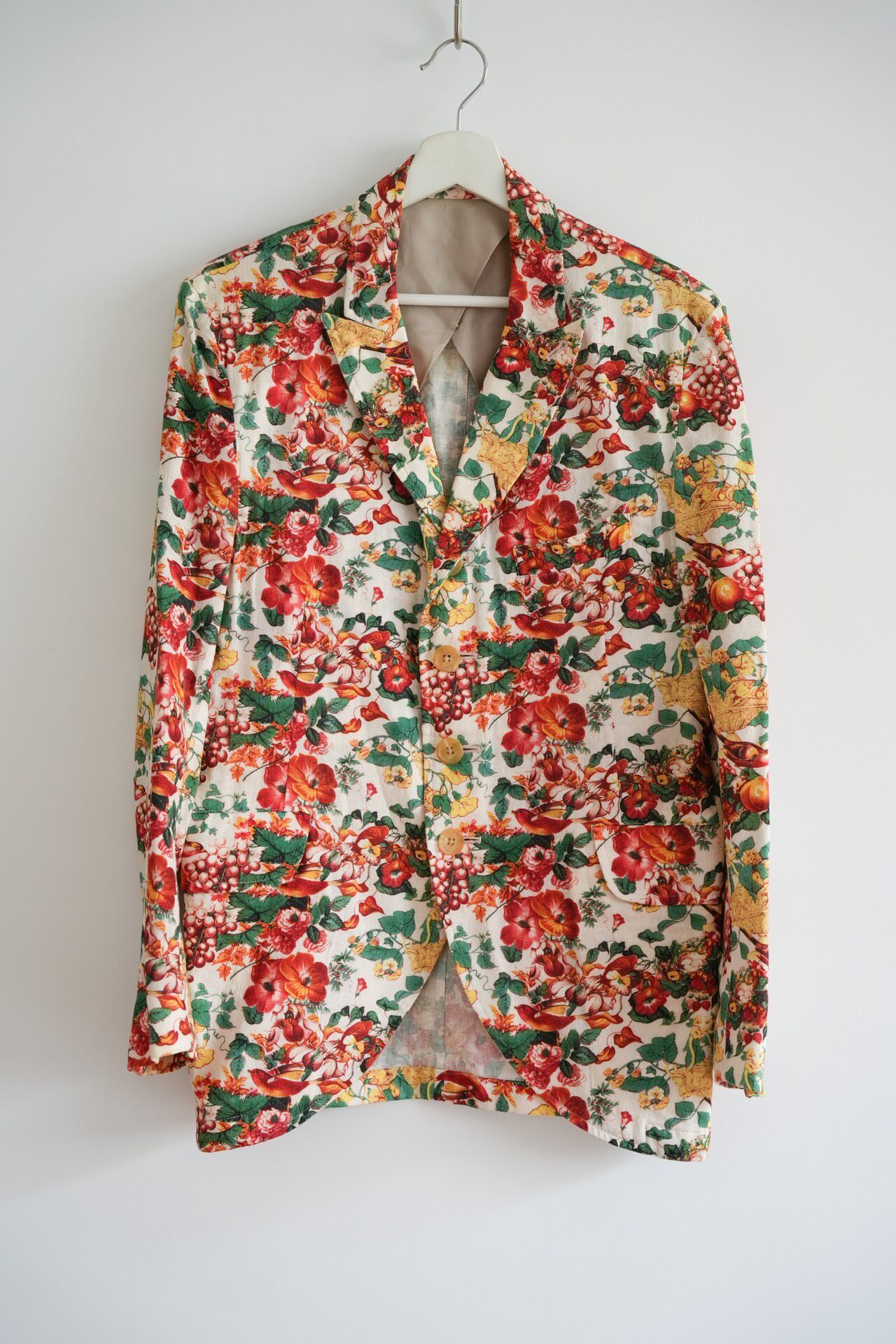 Yohji Yamamoto 11SS Floral Suit Jacket