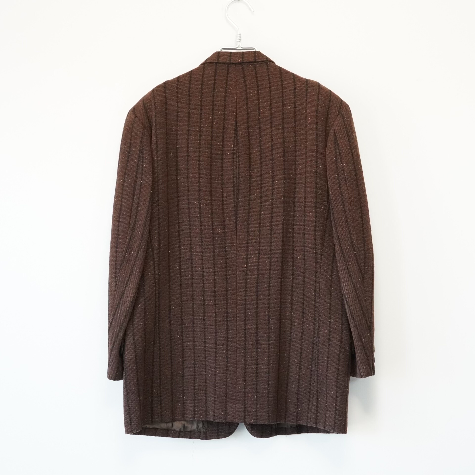 Yohji Yamamoto 93AW Striped Wool Jacket — front