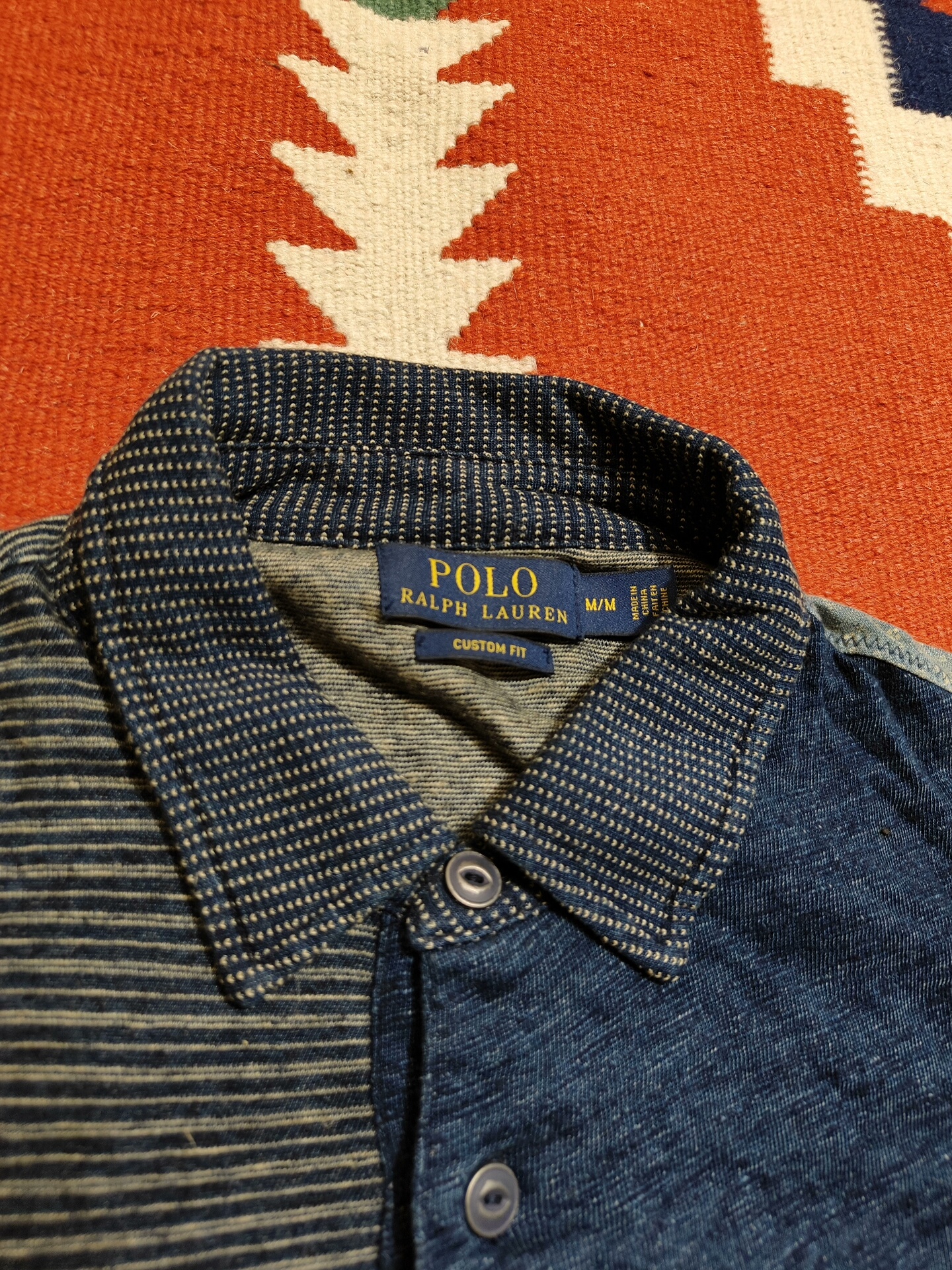Polo Ralph Lauren Patchwork T-Shirt — detail