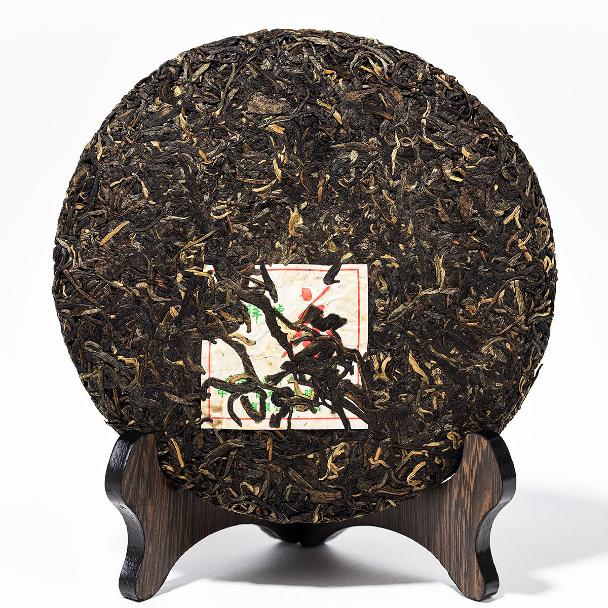 1片 2008年 马帮贡茶 勐海大叶种 普洱生茶357g/片