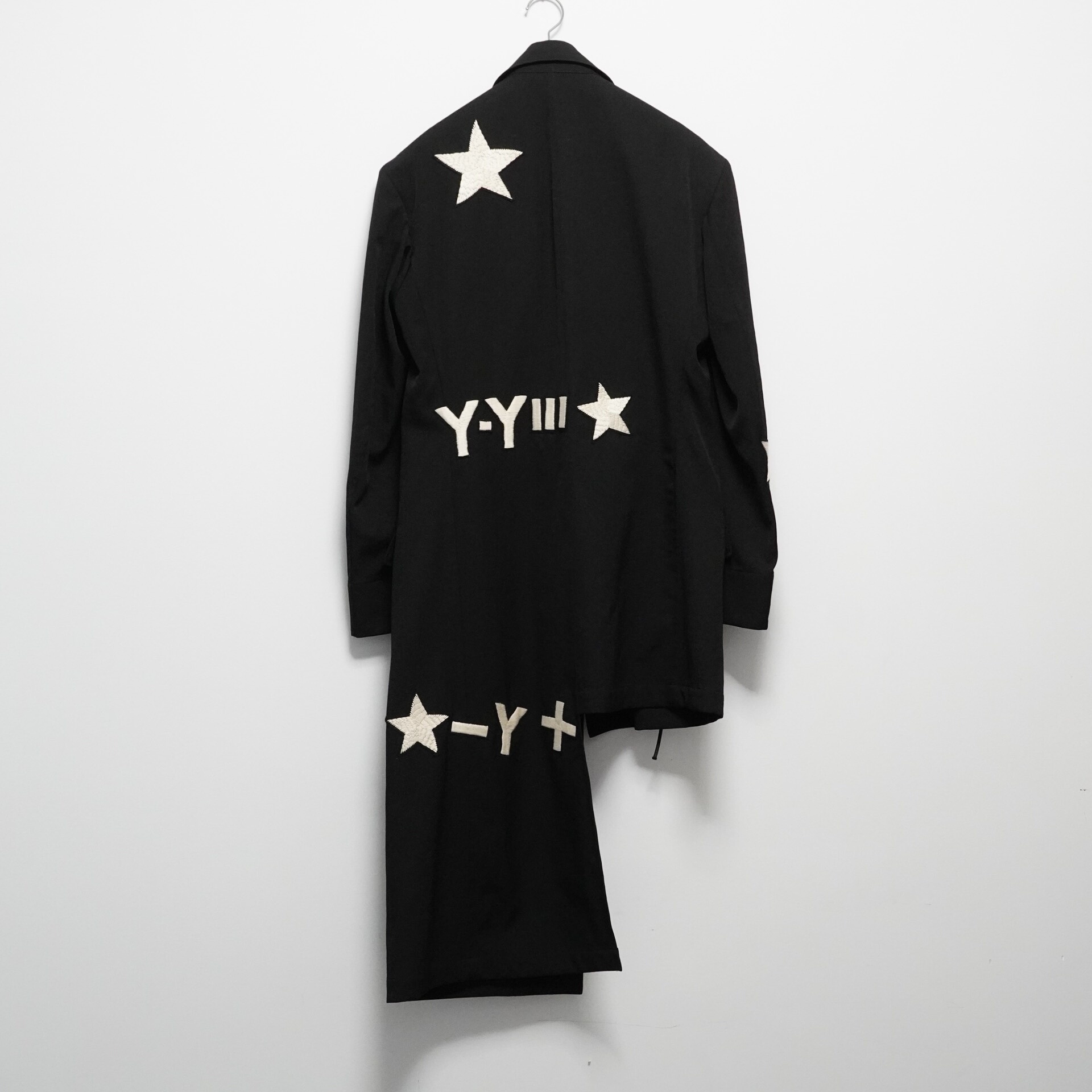 Yohji Yamamoto 2019AW Asymmetric Coat — front
