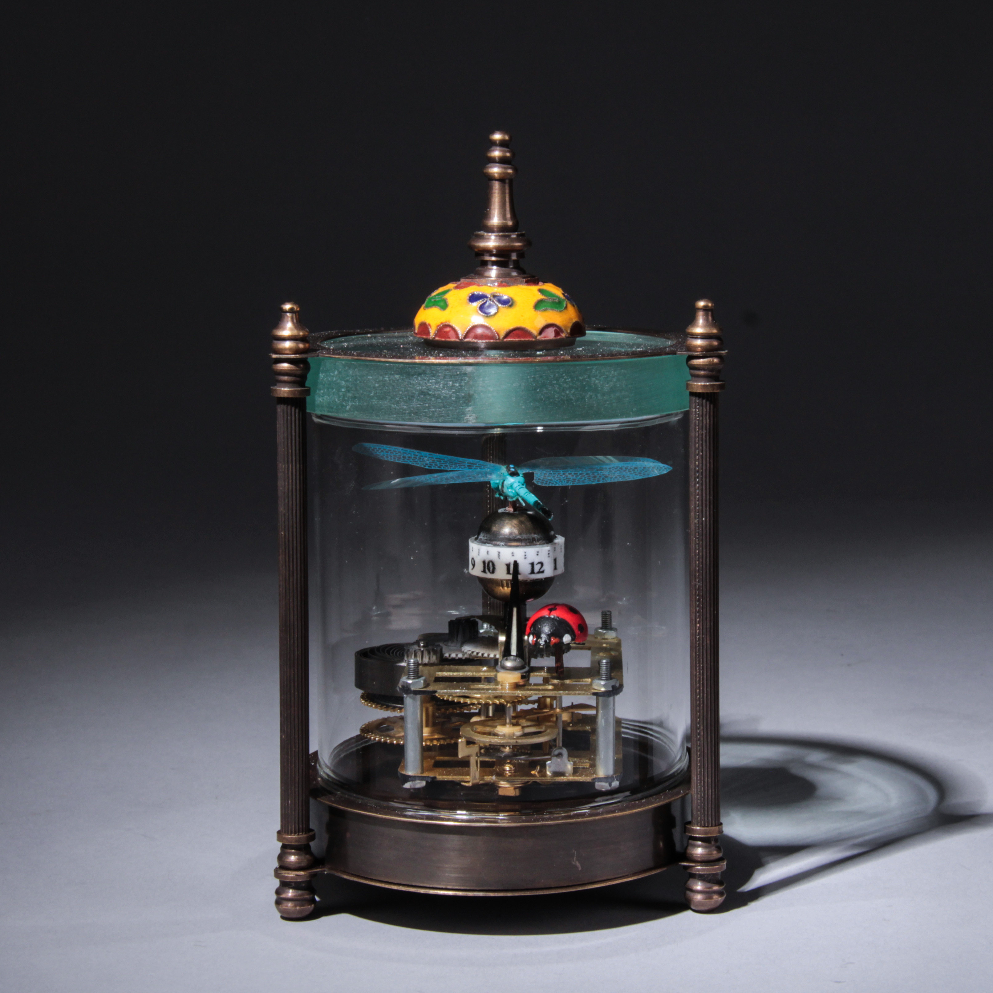 【欧美回流】回流精美欧式机械钟表家居装饰摆件wg352