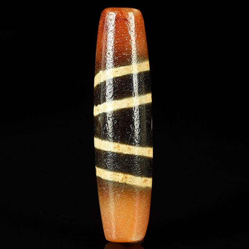 20.79克 线珠风华油润古董天珠玛瑙 天眼挂件路路通随形配饰