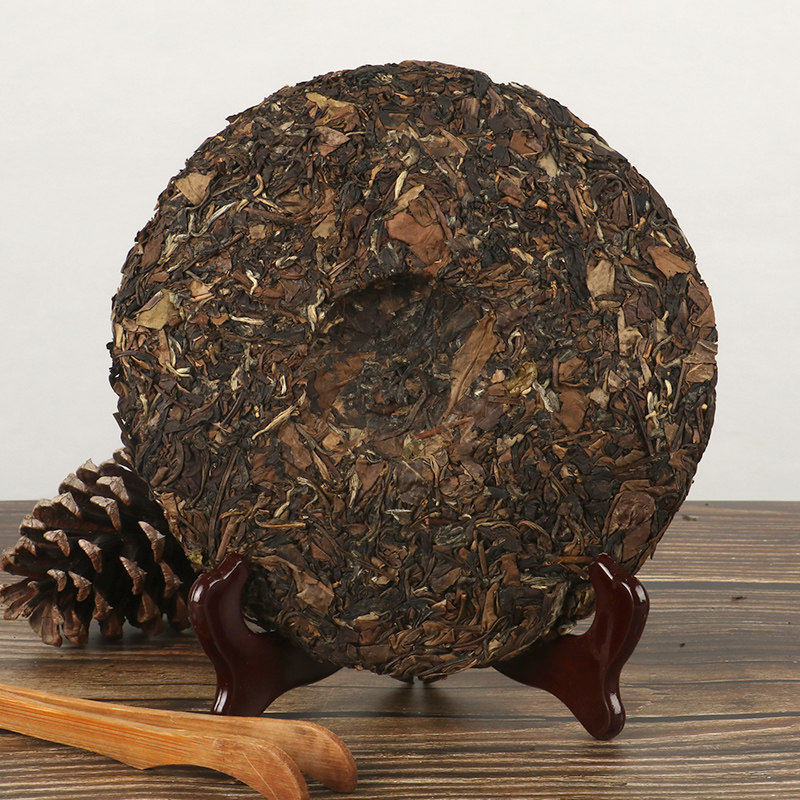 h(3500g/10片)2014年老茶寿眉 福鼎高山白茶 日晒饼茶 高山茶