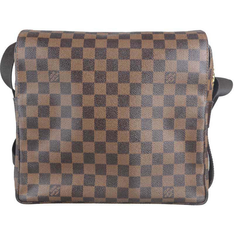 [9.8新]lv格子单肩斜挎包正品男包奢侈品背包