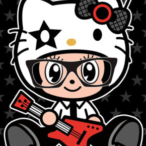 五月天贴纸stayreal热血凯蒂 旅行箱贴纸电脑贴 3m磨