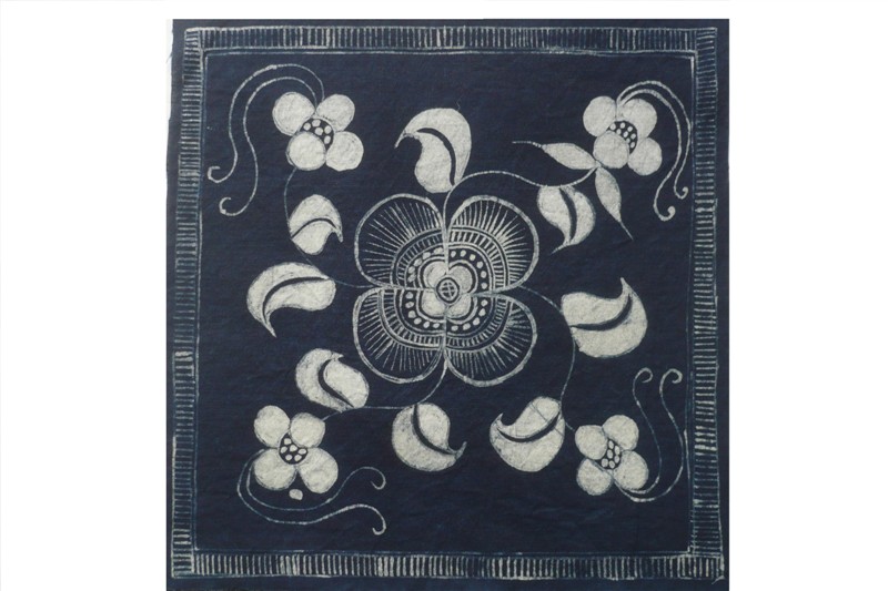 丹寨蜡染定制自然纹动物图案几何图案冰纹图案定制文创设计礼物