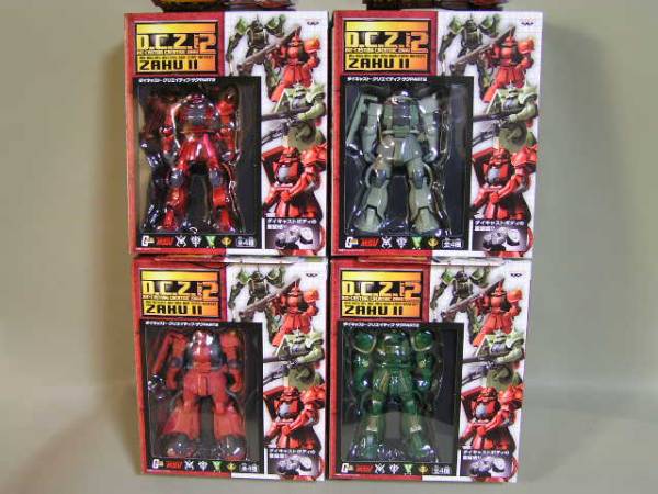 S C M SCM EX DCS DCZ Gundam Zagu Chaya Zabi ZAKU Alloy ROBOT Soul