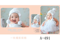 儿童摄影服装新款韩式影楼百天宝宝拍照摄影服饰特价童装A-491