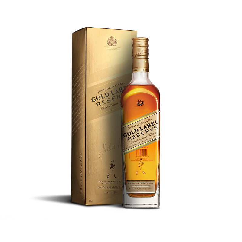英国进口johnnie walker尊尼获加金牌(金方)威士忌