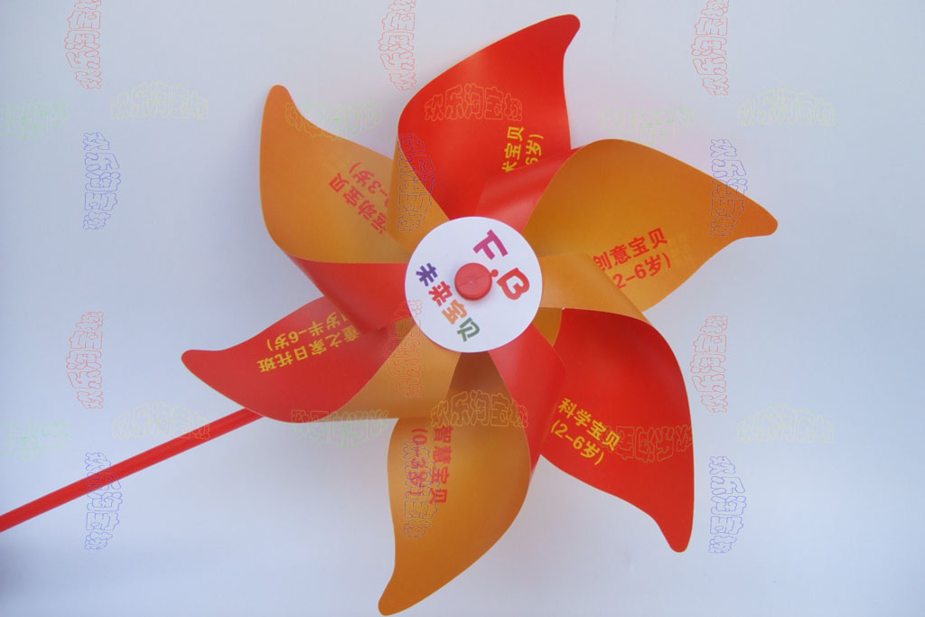 六叶 彩色 塑料 纸 广告定制风车windmill|msdalam kategori Toy/bayi/teka-teki/blok bangunan/model, sukan luar/Leisure/Mainan tradisional, Windmill - dari Buy2taobao.com untuk memberikan perkhidmatan ejen Taobao profesional membeli