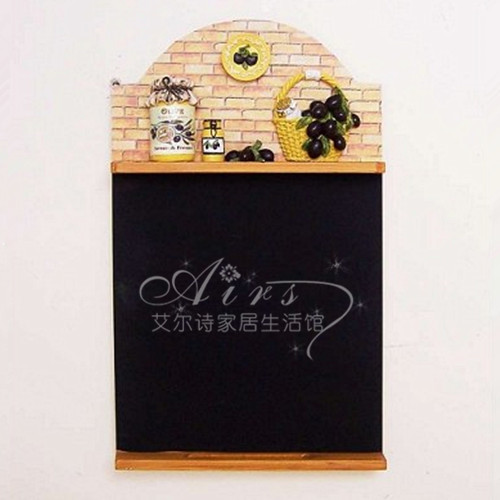 创意田园风立体装饰画小黑板 留言板记事写字板墙挂壁饰 两款选在类目 电子词典/电纸书/文化用品, 教学演示/展示告示用品, 黑板中 - 来自Buy2taobao.com提供专业的淘宝代购服务